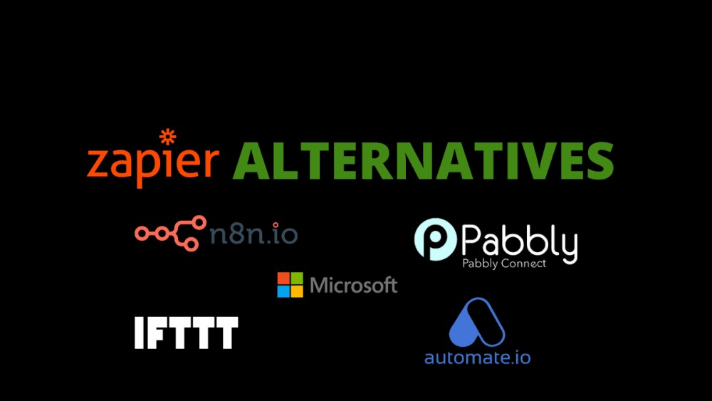 Cele mai bune alternative zapier.com. Eu p-astea le-am incercat
